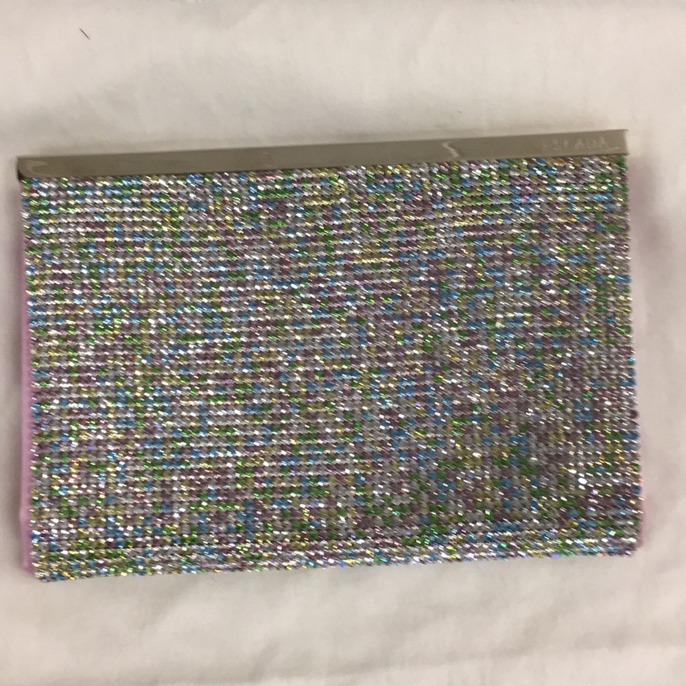 Escada Gina multicolored crystal clutch